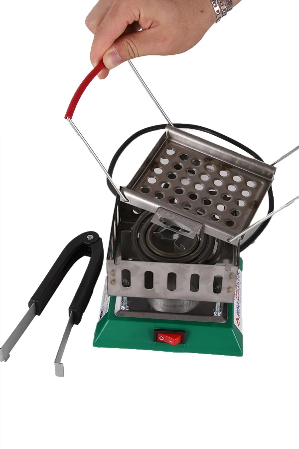 Askılı Elektrikli Nargile Ocak 6 10az