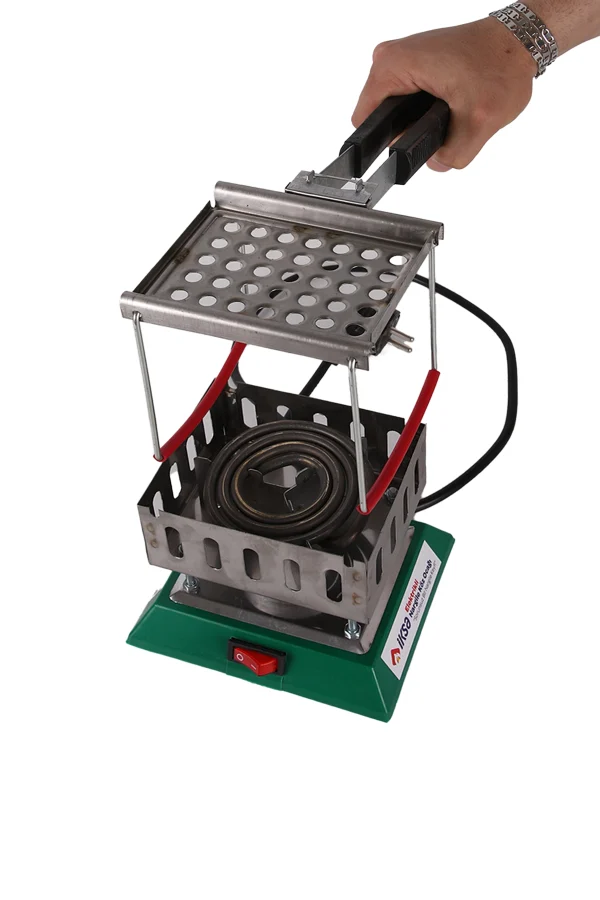 Askılı Elektrikli Nargile Ocak 3 12az