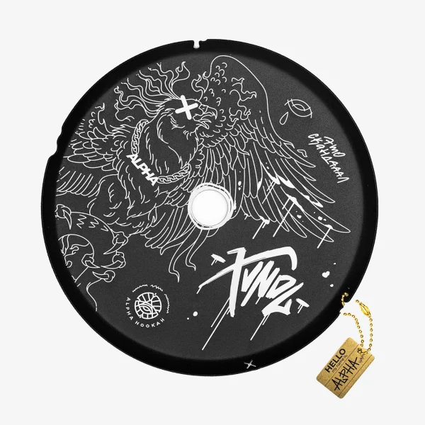 ALPHA Vandal Black Nargile Takımı 1 alpha vandal black nargile takimi detay 1