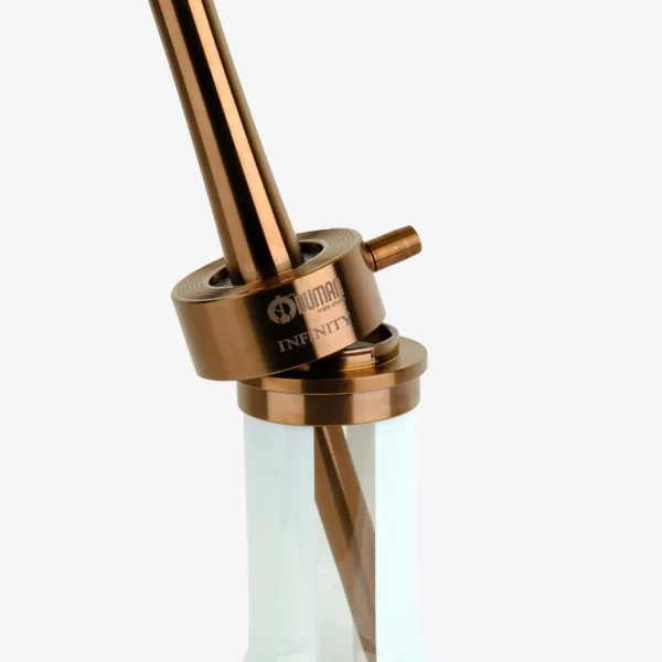 ODUMAN Infinity Bronz Gövde Bronz Şişe Nargile Takımı 3 oduman infinity bronz govde bronz sise detay 3