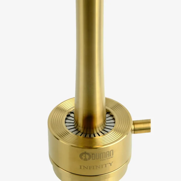 ODUMAN Infinity Gold Gövde Gold Şişe Nargile Takımı 4 oduman infinity gold govde gold sise detay 3