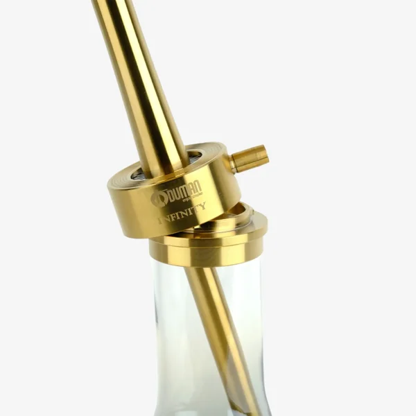 ODUMAN Infinity Gold Gövde Gold Şişe Nargile Takımı 3 oduman infinity gold govde gold sise detay 4